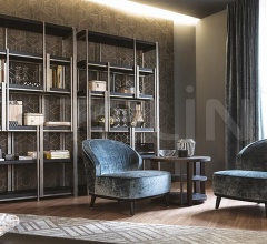 Итальянские Стеллажи - Книжный стеллаж MONDRIAN 17 фабрика Casamilano