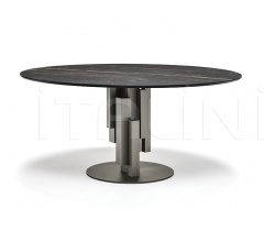 Стол обеденный Skyline Keramik Round Стол обеденный Skyline Keramik Round фабрика Cattelan Italia