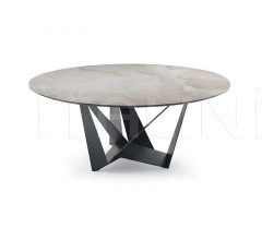 Стол обеденный Skorpio Keramik Round Стол обеденный Skorpio Keramik Round фабрика Cattelan Italia