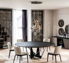 Стол обеденный Skorpio Ker-Wood Round Стол обеденный Skorpio Ker-Wood Round фабрика Cattelan Italia