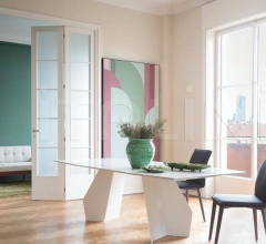 Итальянские Столы обеденные - Стол обеденный Origami Итальянские Столы обеденные - Стол обеденный Origami фабрика Bonaldo