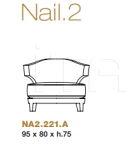 Кресло Nail.2 Roberto Cavalli