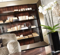 Итальянские Стеллажи - Книжный стеллаж Selfie фабрика Roberto Cavalli