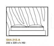 Кровать Sahara.4 Roberto Cavalli