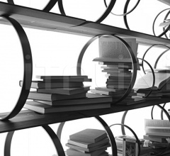 Итальянские Гостиная - Стеллаж flying circles Итальянские Гостиная - Стеллаж flying circles фабрика Ceccotti Collezioni