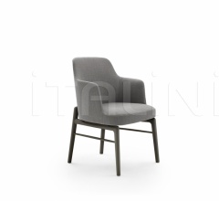 Стул с подлокотником Leda фабрика Flexform