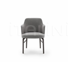 Стул с подлокотником Leda фабрика Flexform