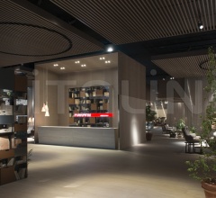 Итальянские Гостиная - Стеллаж Infinity Итальянские Гостиная - Стеллаж Infinity фабрика Flexform