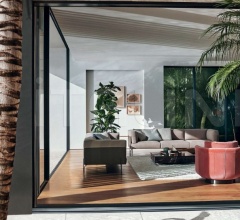 Итальянские Гостиная - Пуф Aura Итальянские Гостиная - Пуф Aura фабрика Fendi Casa