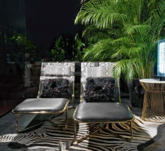 Итальянские Шезлонги - Шезлонг Papeete Итальянские Шезлонги - Шезлонг Papeete фабрика Roberto Cavalli