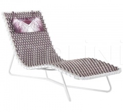 Итальянские Уличные шезлонги - Шезлонг Papeete Outdoor фабрика Roberto Cavalli