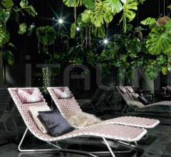 Итальянские Уличные шезлонги - Шезлонг Papeete Outdoor фабрика Roberto Cavalli