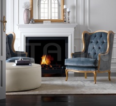 Итальянские Кресла - Кресло Edward Capitonne фабрика Tosconova