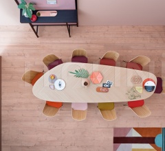 Стол обеденный 2317 Tweed фабрика Zanotta