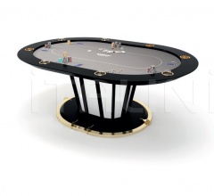 Итальянские Бильярдные, игровые столы - Игровой стол Poker Table фабрика Vismara Design