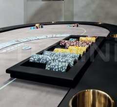 Итальянские Бильярдные, игровые столы - Игровой стол Poker Table фабрика Vismara Design