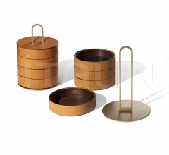 Итальянские Аксессуары для интерьера - Ящик для хранения Gli Oggetti Zhuang Итальянские Аксессуары для интерьера - Ящик для хранения Gli Oggetti Zhuang фабрика Poltrona Frau