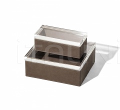 Итальянские Аксессуары для интерьера - Ящик для хранения Leather Case Итальянские Аксессуары для интерьера - Ящик для хранения Leather Case фабрика Poltrona Frau