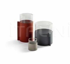 Ваза Gli Oggetti Leather Pot Ваза Gli Oggetti Leather Pot фабрика Poltrona Frau