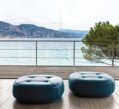 Итальянские Пуфы - Пуф Lepli фабрика Poltrona Frau