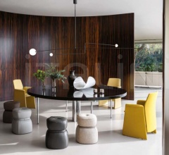 Итальянские Пуфы - Пуф Lepli фабрика Poltrona Frau