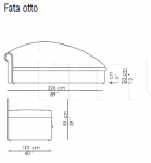 Кровать Fata Bonaldo