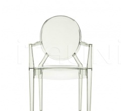 Стул с подлокотником Louis Ghost фабрика Kartell