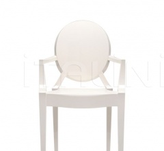 Стул с подлокотником Louis Ghost фабрика Kartell