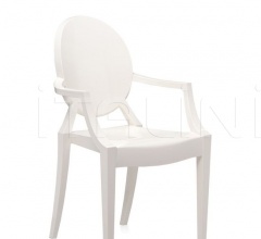 Стул с подлокотником Louis Ghost фабрика Kartell