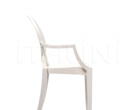 Стул с подлокотником Louis Ghost фабрика Kartell