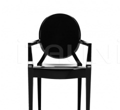 Стул с подлокотником Louis Ghost фабрика Kartell