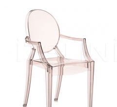 Стул с подлокотником Louis Ghost фабрика Kartell