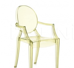 Стул с подлокотником Louis Ghost фабрика Kartell