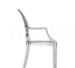 Стул с подлокотником Louis Ghost фабрика Kartell