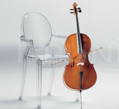 Стул с подлокотником Louis Ghost фабрика Kartell
