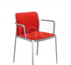 Стул с подлокотниками Audrey Soft Стул с подлокотниками Audrey Soft фабрика Kartell
