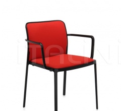 Стул с подлокотниками Audrey Soft Стул с подлокотниками Audrey Soft фабрика Kartell