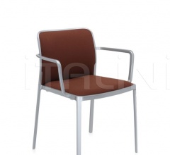 Стул с подлокотниками Audrey Soft Стул с подлокотниками Audrey Soft фабрика Kartell
