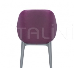 Итальянские Столовая - Стул с подлокотниками Clap PVC фабрика Kartell