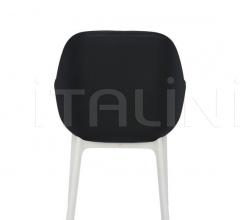 Итальянские Столовая - Стул с подлокотниками Clap PVC фабрика Kartell