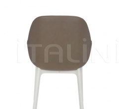 Итальянские Столовая - Стул с подлокотниками Clap PVC фабрика Kartell