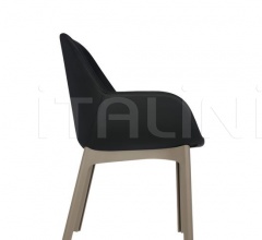 Итальянские Столовая - Стул с подлокотниками Clap PVC фабрика Kartell
