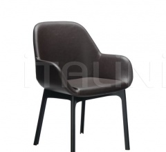 Итальянские Столовая - Стул с подлокотниками Clap PVC фабрика Kartell