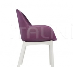 Итальянские Столовая - Стул с подлокотниками Clap PVC фабрика Kartell