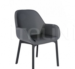 Итальянские Столовая - Стул с подлокотниками Clap PVC фабрика Kartell