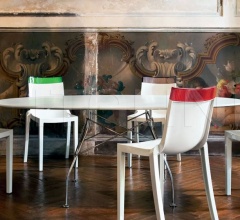 Итальянские Столовая - Стул Hi Cut фабрика Kartell