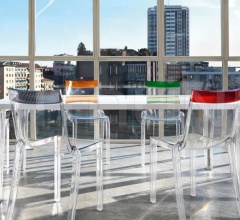 Итальянские Столовая - Стул Hi Cut фабрика Kartell