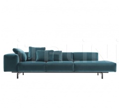 Модульный диван Largo Velvet Модульный диван Largo Velvet фабрика Kartell