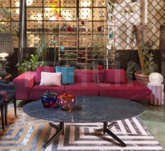 Модульный диван Largo Velvet Модульный диван Largo Velvet фабрика Kartell