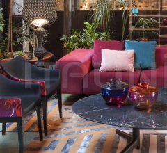 Модульный диван Largo Velvet Модульный диван Largo Velvet фабрика Kartell